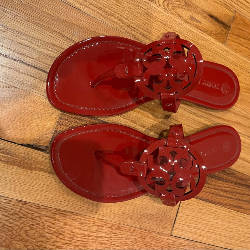 Tory Burch Miller sandal size 10.5 RED